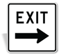 Exit and Entrance Signage